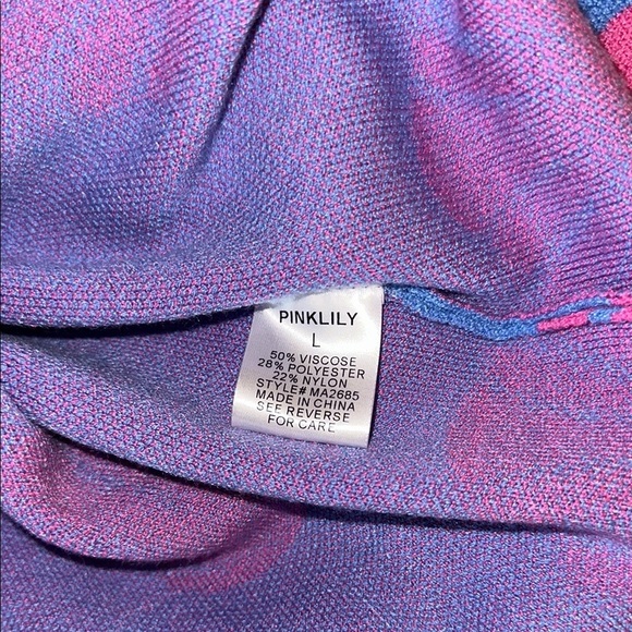 NWOT Pink Lily Shell Knit Set - Picture 13 of 13